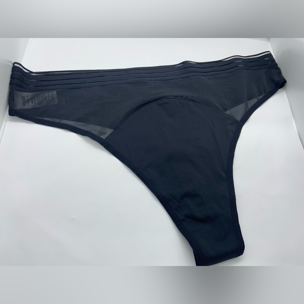 Saalt Period & Leakproof Light Absorbency Mesh Thong - Picture 12 of 12